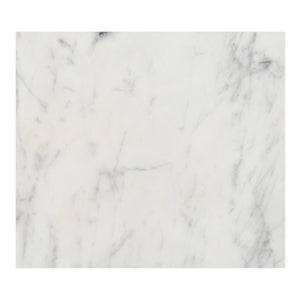 Moe's Home Carter Nightstand With Elegant White Banswara Marble Top And Stylish Ribbed Mango Wood Storage Black White Banswara Marble Top,Solid Mango Wood Drawer Front Ik-1035-02