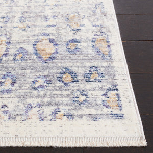 Safavieh Illusion 739f Grey Cream Area Rug - Elegant 5' X 7' Power-loomed Design, Soft Viscose, Oeko-tex Certified Grey ,Cream Viscose Pile Illb739f-57