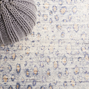 Safavieh Illusion 739f Grey Cream Area Rug - Elegant 5' X 7' Power-loomed Design, Soft Viscose, Oeko-tex Certified Grey ,Cream Viscose Pile Illb739f-57