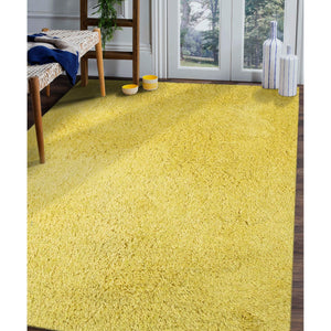 Illustrations Plush Microfiber Shag Rug High Pile Soft Polyester Living Room Accent