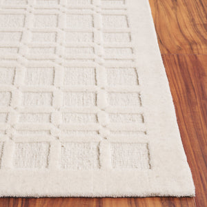 Safavieh Impressions Hand-loomed Area Rug - Timeless Elegance, Modern Design, Plush Comfort For Any Space Ivory 80% Wool,20% Cotton Im312a-5