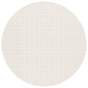 Safavieh Impressions Modern Wool-cotton Blend Area Rug - Hand-loomed Geometric Design For Chic Spaces Ivory 80% Wool,20% Cotton Im312a-3