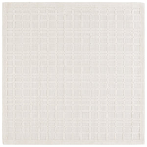 Safavieh Impressions Hand-loomed Area Rug - Timeless Elegance, Modern Design, Plush Comfort For Any Space Ivory 80% Wool,20% Cotton Im312a-6sq