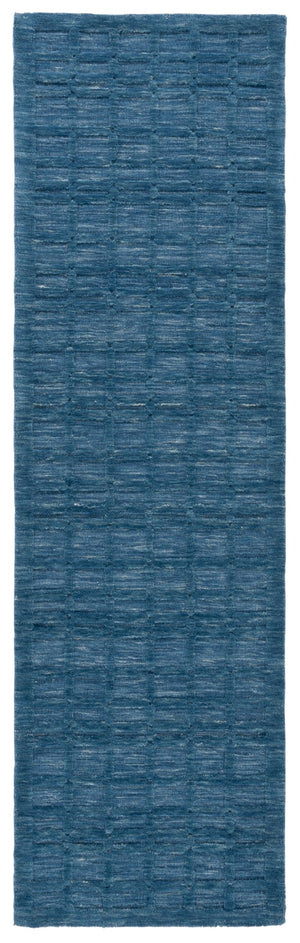 Safavieh Impressions Modern Wool-cotton Blend Area Rug - Hand-loomed Geometric Design For Chic Spaces Blue 80% Wool,20% Cotton Im312m-4