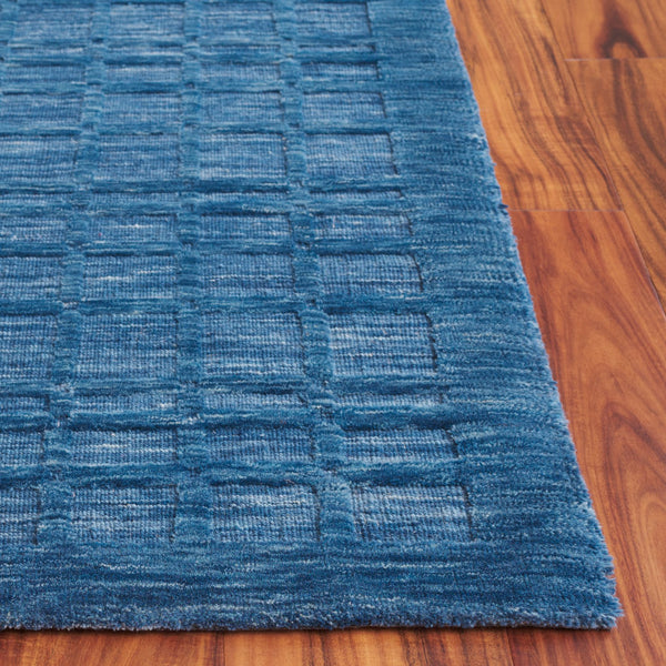Safavieh Impressions Hand-loomed Area Rug - Timeless Elegance, Modern Design, Plush Comfort For Any Space Blue 80% Wool,20% Cotton Im312m-5