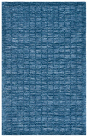 Safavieh Impressions Modern Wool-cotton Blend Area Rug - Hand-loomed Geometric Design For Chic Spaces Blue 80% Wool,20% Cotton Im312m-4