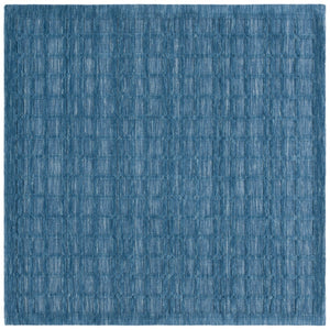 Safavieh Impressions Modern Wool-cotton Blend Area Rug - Hand-loomed Geometric Design For Chic Spaces Blue 80% Wool,20% Cotton Im312m-4