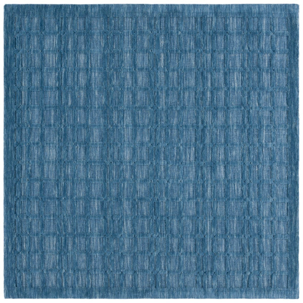 Safavieh Impressions Modern Wool-cotton Blend Area Rug - Hand-loomed Geometric Design For Chic Spaces Blue 80% Wool,20% Cotton Im312m-4
