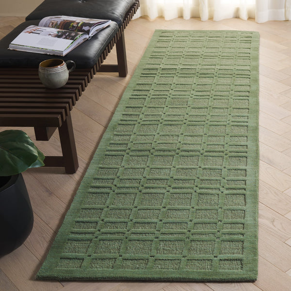 Safavieh Impressions Hand-loomed Area Rug - Timeless Elegance, Modern Design, Plush Comfort For Any Space Green 80% Wool,20% Cotton Im312y-28