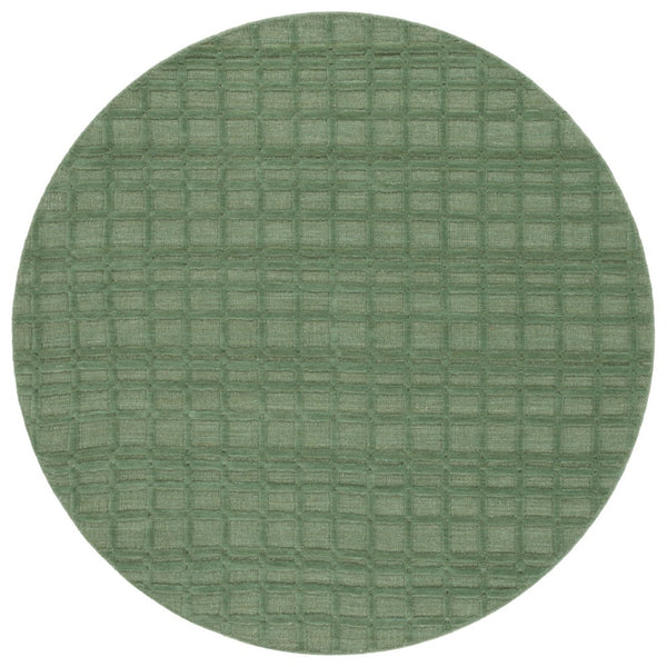 Safavieh Impressions Modern Wool-cotton Blend Area Rug - Hand-loomed Geometric Design For Chic Spaces Green 80% Wool,20% Cotton Im312y-4
