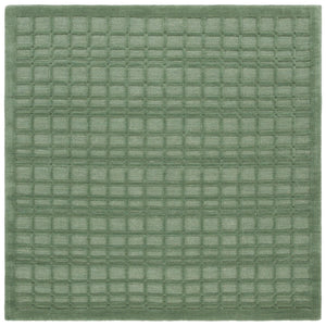 Safavieh Impressions Modern Wool-cotton Blend Area Rug - Hand-loomed Geometric Design For Chic Spaces Green 80% Wool,20% Cotton Im312y-4