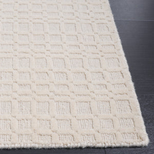 Safavieh Impressions Hand-loomed Runner Rug - Artisan Crafted With Geometric Design For Modern Elegance Ivory 80% Wool,20% Cotton Im314a-5
