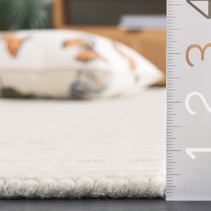 Safavieh Impressions Hand-loomed Runner Rug - Artisan Crafted With Geometric Design For Modern Elegance Ivory 80% Wool,20% Cotton Im314a-5