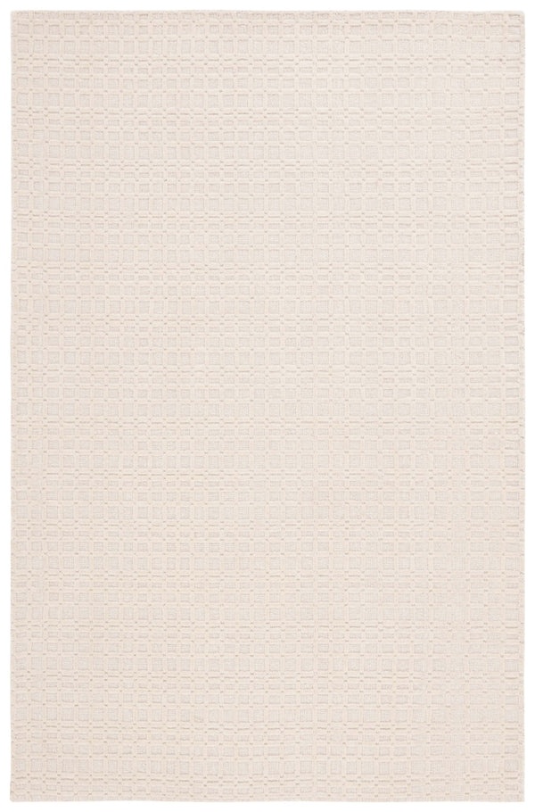 Safavieh Impressions Hand-loomed Runner Rug - Artisan Crafted With Geometric Design For Modern Elegance Ivory 80% Wool,20% Cotton Im314a-5