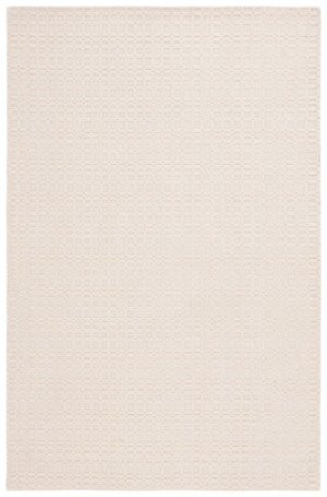 Safavieh Impressions Hand-loomed Area Rug - Luxurious Wool-cotton Blend With Modern Geometric Design Ivory 80% Wool,20% Cotton Im314a-4