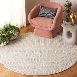 Safavieh Impressions Hand-loomed Runner Rug - Artisan Crafted With Geometric Design For Modern Elegance Ivory 80% Wool,20% Cotton Im314a-6r