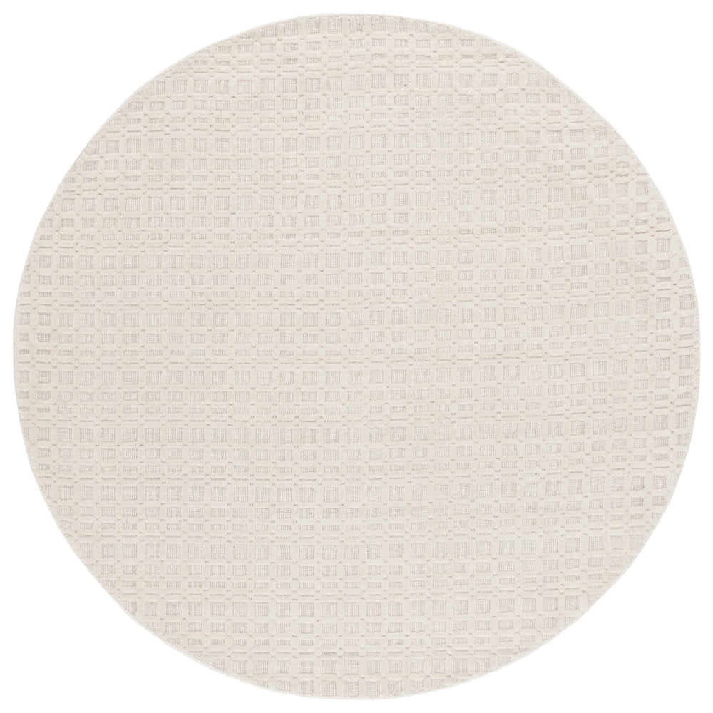 Safavieh Impressions Hand-loomed Runner Rug - Artisan Crafted With Geometric Design For Modern Elegance Ivory 80% Wool,20% Cotton Im314a-6sq