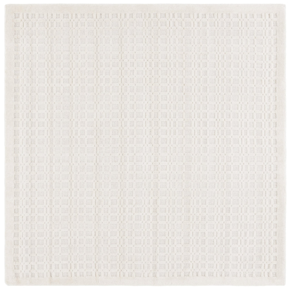 Safavieh Impressions Hand-loomed Runner Rug - Artisan Crafted With Geometric Design For Modern Elegance Ivory 80% Wool,20% Cotton Im314a-6sq