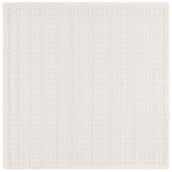 Safavieh Impressions Hand-loomed Runner Rug - Artisan Crafted With Geometric Design For Modern Elegance Ivory 80% Wool,20% Cotton Im314a-6sq