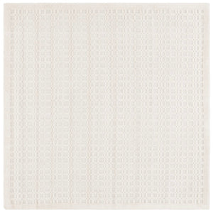 Safavieh Impressions Hand-loomed Area Rug - Luxurious Wool-cotton Blend With Modern Geometric Design Ivory 80% Wool,20% Cotton Im314a-4