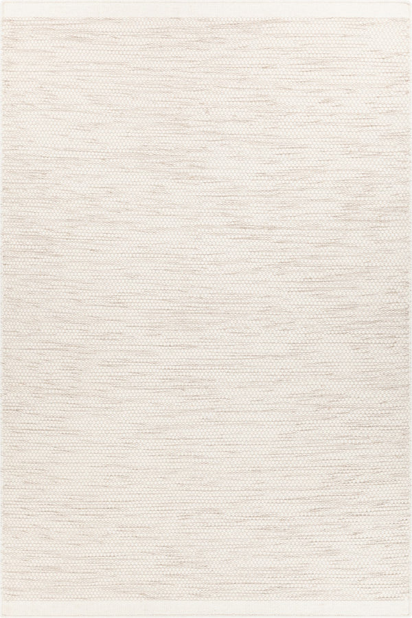 Chandra Rugs Hand Woven Contemporary Rug - Exquisite Artisanal Craftsmanship In 100% Pure Wool For Your Home White,Brown Wool Ime56603-79106