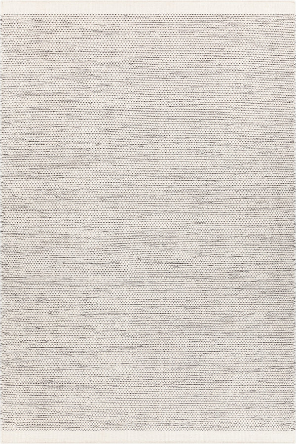 Chandra Rugs Hand Woven Contemporary Rug - Luxurious 100% Wool Design For Style, Comfort, And Unique Artistry White,Grey Wool Ime56605-576