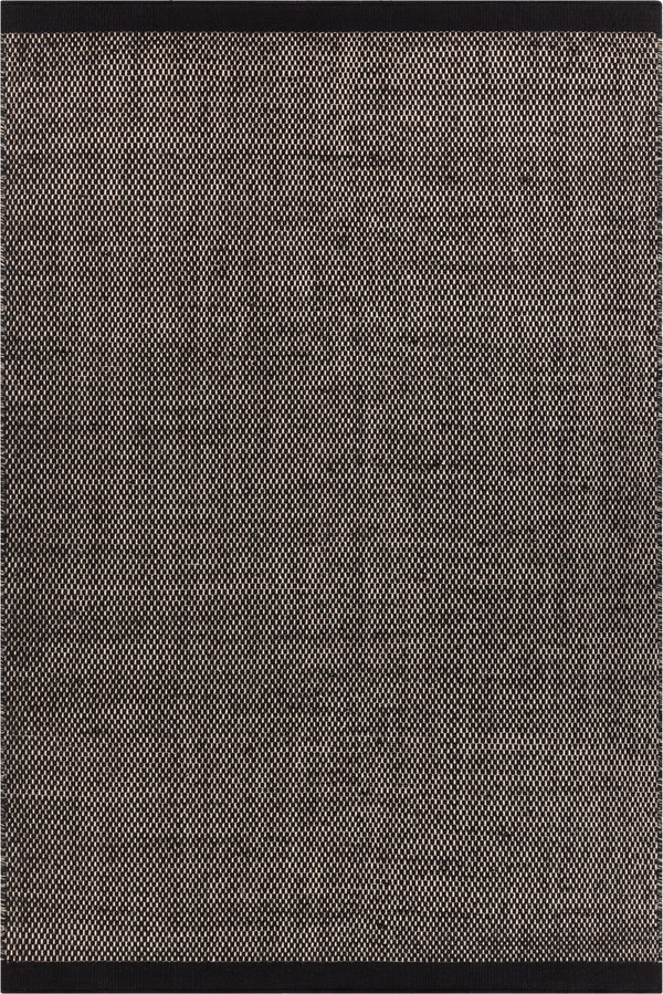Chandra Rugs Hand Woven Contemporary Rug - Luxurious 100% Wool Masterpiece For A Warm, Stylish Living Space Black Wool Ime56606-79106