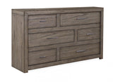 Modern Loft Greystone 6 Drawer Dresser IML-453-GRY-1 Aspenhome