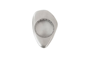 Phillips Collection River Stone Wall Tile - Modern Organic Metal Sculpture in Stunning Silver for Elegant Decor Accents Aluminum, LG IN97491