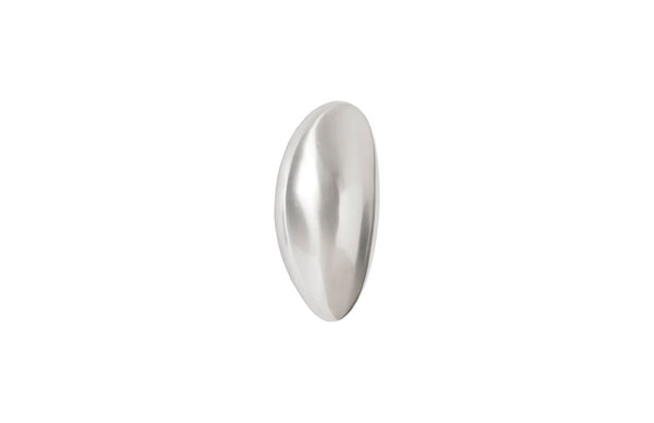 Phillips Collection River Stone Wall Tile - Modern Organic Metal Sculpture in Stunning Silver for Elegant Decor Accents Aluminum, SM IN97493