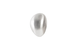 Phillips Collection River Stone Wall Tile - Modern Organic Metal Sculpture in Stunning Silver for Elegant Decor Accents Aluminum, SM IN97493