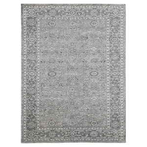 Amer Rugs Inara Hand-woven Area Rug Crafted From New Zealand Wool And Art Silk For Timeless Elegance Light Gray Wool, Viscose Ina100912