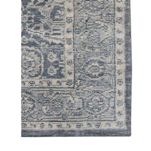 Amer Rugs Inara Hand-woven Area Rug Crafted From New Zealand Wool And Art Silk For Timeless Elegance Dark Gray Wool, Viscose Ina20912