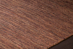 Chandra Rugs Hand-woven Contemporary Rug - Luxurious 100% Cotton Masterpiece For Cozy Home Décor & Style Brown Cotton Ind11-2676