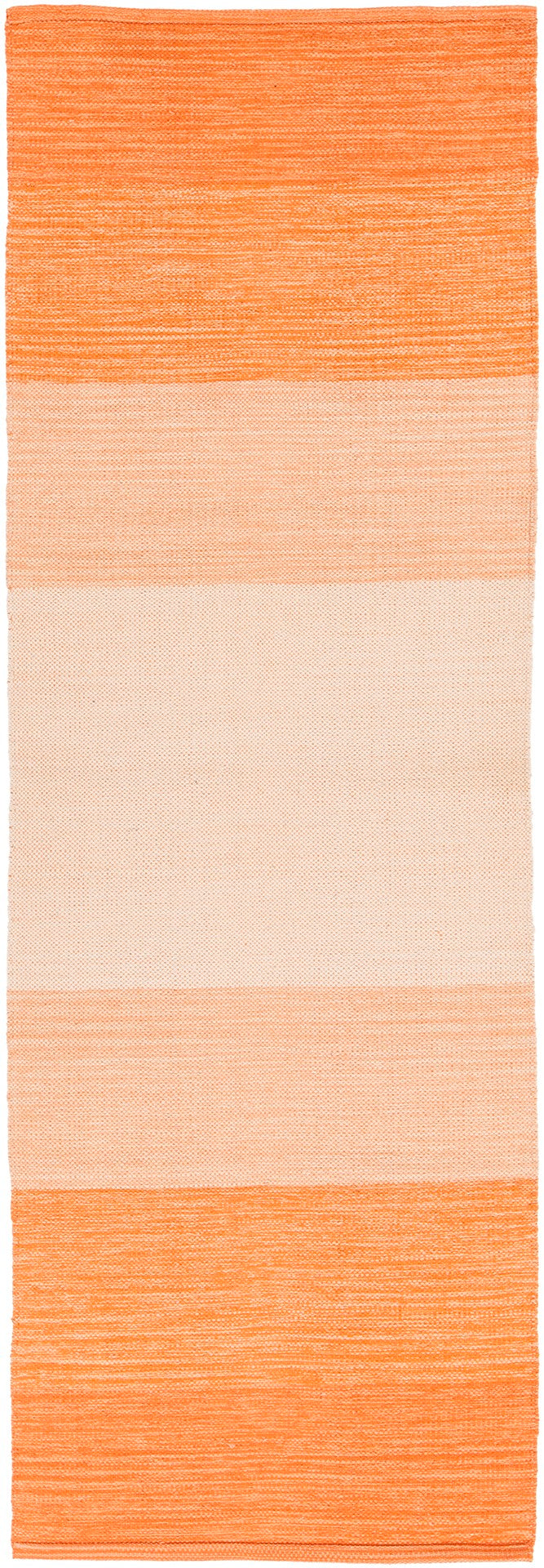 Chandra Rugs Hand-woven Contemporary Rug - Unique Handmade Cotton Beauty For Cozy Elegance In Your Home Orange Cotton Ind1-2676