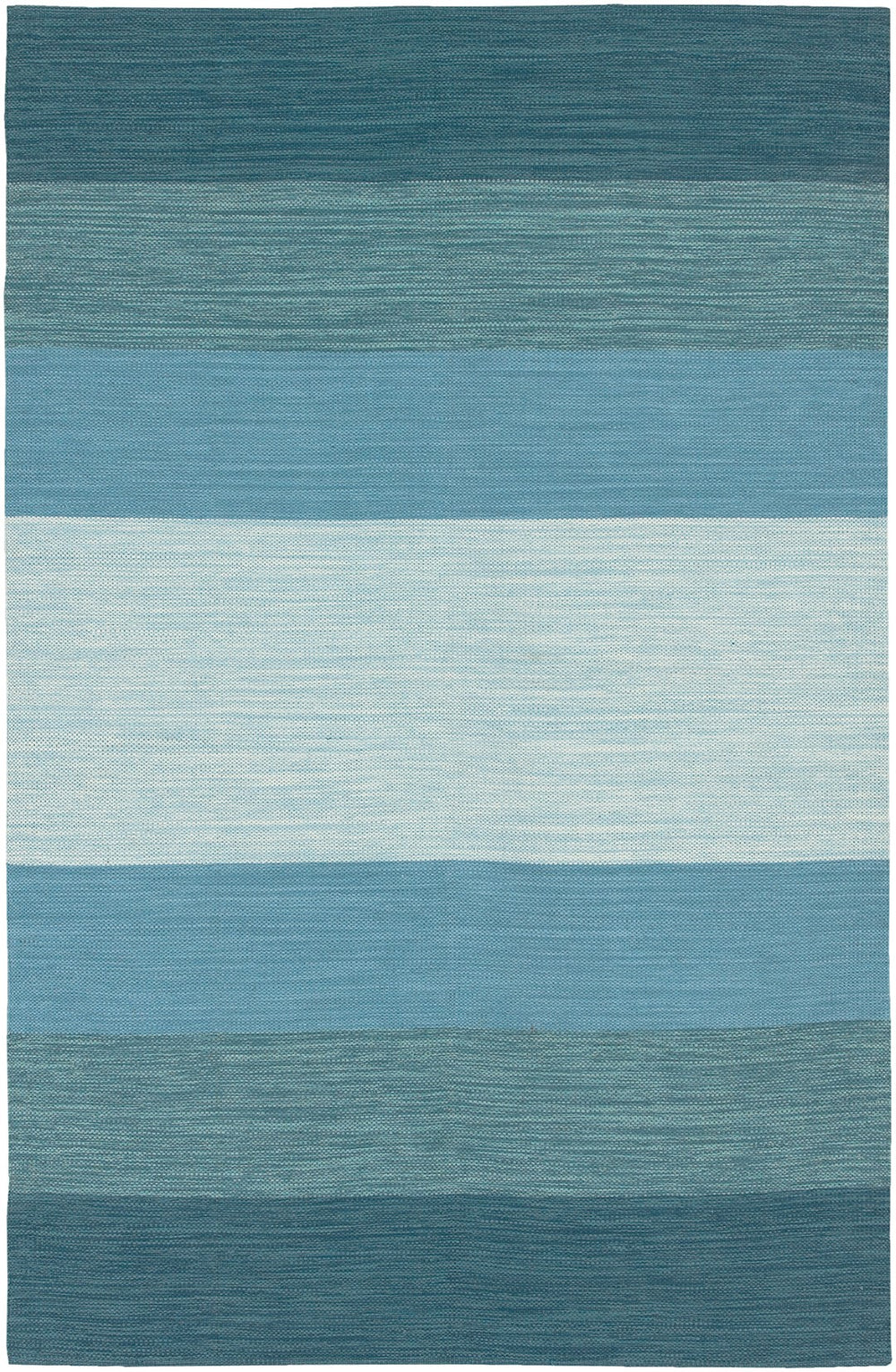 Chandra Rugs Hand-woven Contemporary Rug – Elevate Your Home Decor With Unique Handmade Design And Elegance Blue Cotton Ind2-576