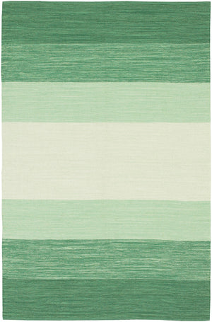 Chandra Rugs Hand-woven Contemporary Rug - Elevate Your Space With Unique Craftsmanship And Cozy Elegance Today! Green,Cream Cotton Ind5-576