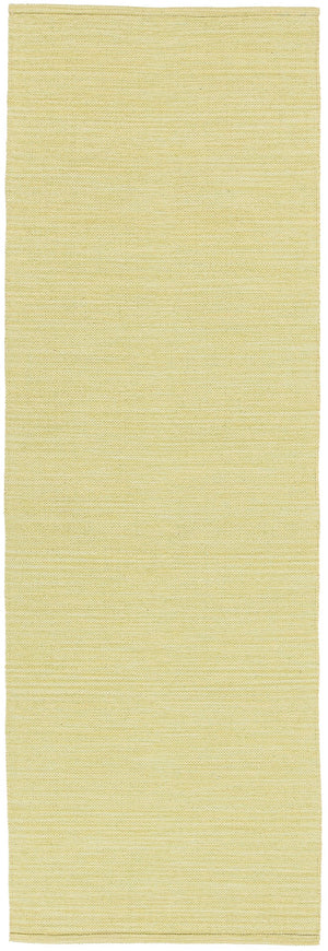 Chandra Rugs Hand-woven Contemporary Rug - Artisanal Cotton Runner For Modern Elegance In Your Home Decor Green Cotton Ind6-2676