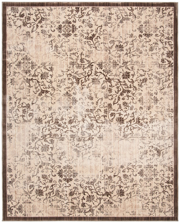 Safavieh Infinity 8' X 10' Yellow Brown Area Rug - Elegant Floral Design, Durable & Stain-resistant Decor Piece Yellow ,Brown Polyester Inf566c-8