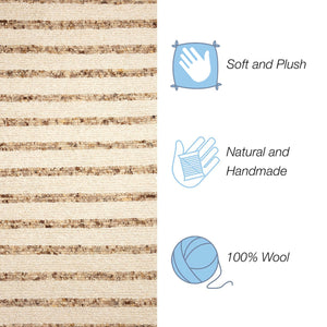 Trans Ocean Liora Manne Lhasa Stripe Indoor Area Rug - Hand Woven Wool For Cozy Cabin Style And Versatile Decor Natural Wool,Cotton Lah57888312