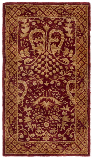 Safavieh Imperial Exquisite Handcrafted Area Rug In Elegant Burgundy – Durable Wool For Timeless Style Assorted Wool Ip110b-212