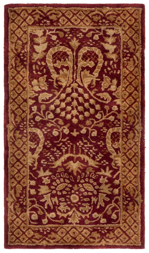 Safavieh Imperial Exquisite Handcrafted Area Rug In Elegant Burgundy – Durable Wool For Timeless Style Assorted Wool Ip110b-212