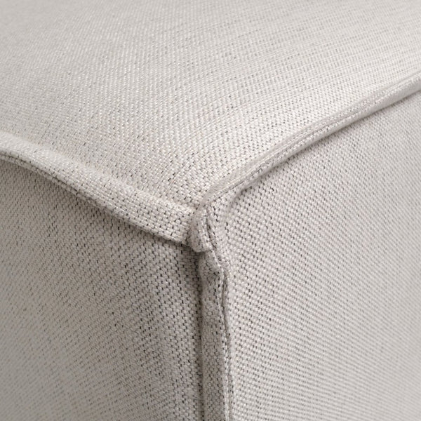 English Elm Bridgetown Luxury Modular Sectional Sofa Armless Center Seat for Elegant Modern Living Spaces Cream IS-IT2231-MC-CRM-GG