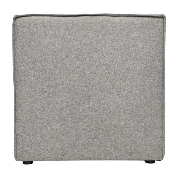 English Elm Bridgetown Luxury Modular Sectional Sofa Armless Center Seat for Elegant Modern Living Spaces Gray IS-IT2231-MC-GRY-GG