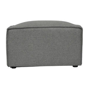 English Elm Bridgetown Luxury Modular Ottoman Seat - Versatile Contemporary Design for Stylish Living Spaces Dark Gray IS-IT2231-OT-DKGRY-GG