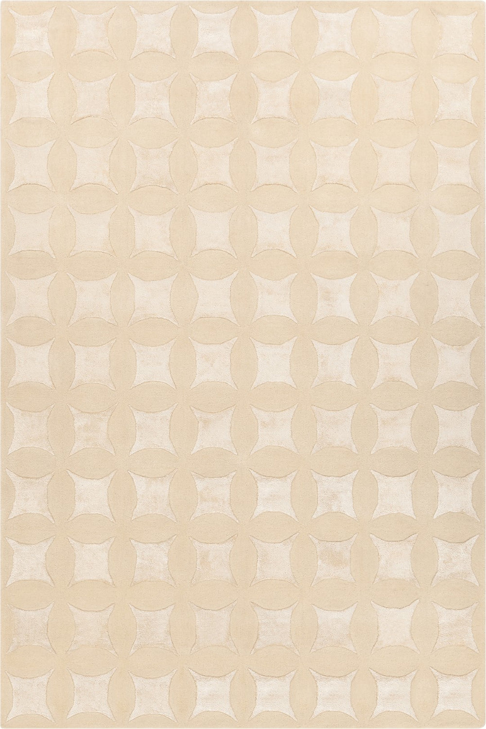 Chandra Rugs Hand Tufted Contemporary Rug - Luxurious Artistry Meets Comfort For Stunning Home Decor Transformation Ivory Viscose,Wool Isa56700-576