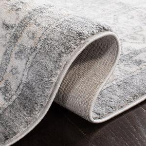 Safavieh Isabella Power-Loomed Polypropylene Area Rug Traditional Style for Living Rooms Bedrooms Gray ISA916F-68