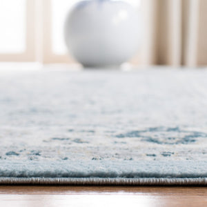 Safavieh Isabella Power-Loomed Polypropylene Area Rug Traditional Style for Living Rooms Bedrooms Blue ISA916M-68