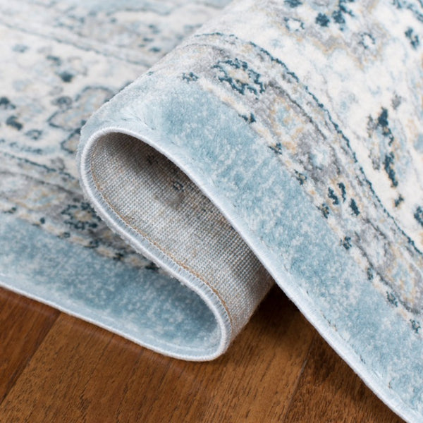 Safavieh Isabella Power-Loomed Polypropylene Area Rug Traditional Style for Living Rooms Bedrooms Blue ISA916M-68