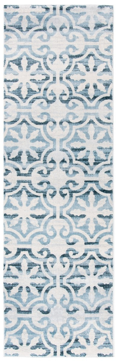 Safavieh Isabella 956 Power Loomed Transitional Rug Navy / Ivory ISA956N-28